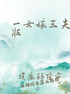 一女嫁三夫完整版