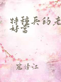 特种兵的老婆不好当