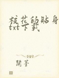 校花的贴身保镖txt下载