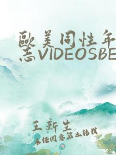 欧美同性年轻同志VIDEOSBEST