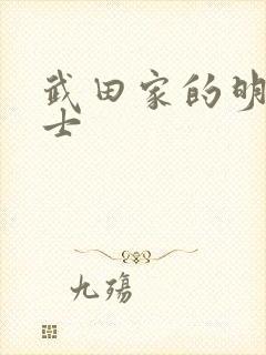 武田家的明国武士