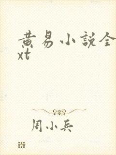 黄易小说全集txt