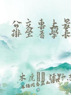 公交车上最后一排坐着学长c