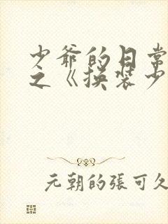 少爷的日常生活之《换装少女》