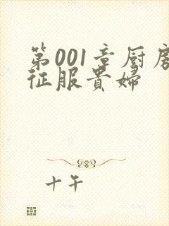 第001章厨房征服贵妇