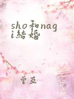 sho和nagi结婚