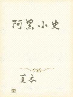阿黑小史