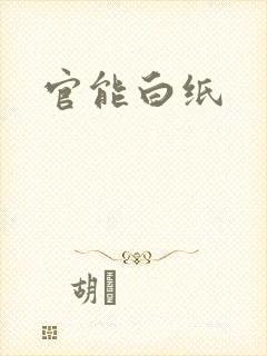 官能白纸