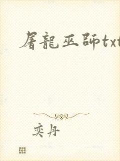 屠龙巫师txt