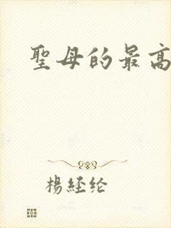 圣母的最高境界