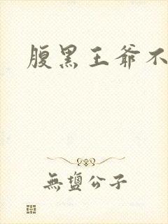 腹黑王爷不良妻