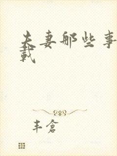 夫妻那些事儿下载