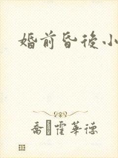 婚前昏后小说