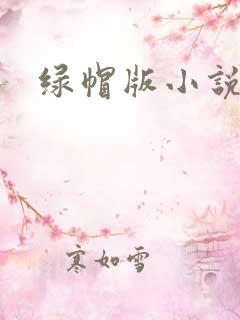 绿帽版小说