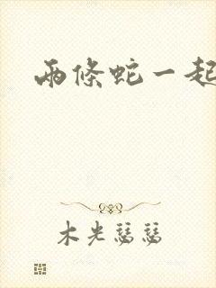 两条蛇一起要我