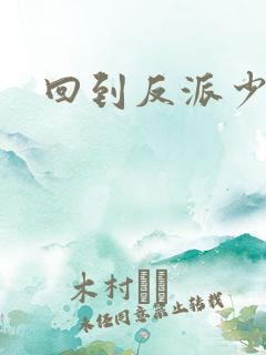 回到反派少年时