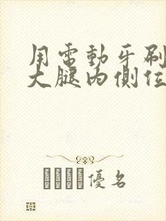 用电动牙刷放在大腿内侧位置作文