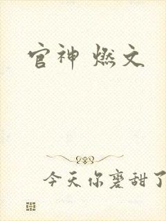 官神 燃文