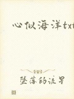 心似海洋txt