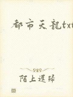 都市天龙txt