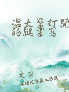 温太医打开眉庄的腿书写