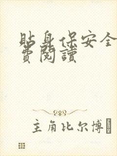 贴身保安全文免费阅读
