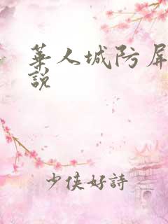 华人城防屏蔽小说