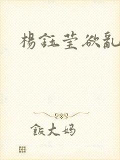 杨钰莹欲乱小说