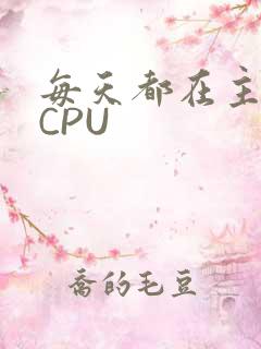 每天都在主动求CPU