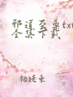 邪道至尊txt全集下载