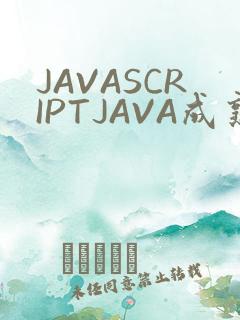 JAVASCRIPTJAVA成熟亲子