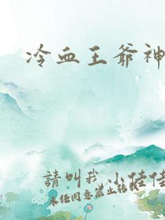 冷血王爷神医妃