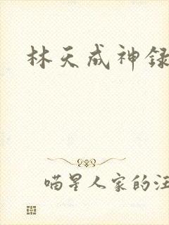 林天成神录