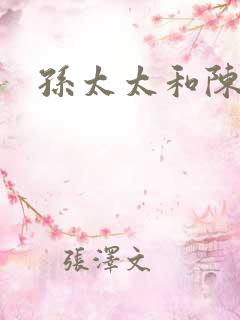 孙太太和陈阿姨