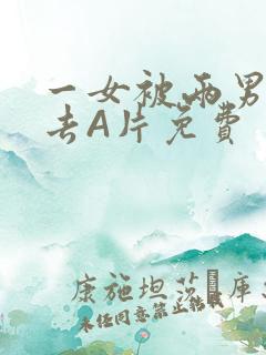 一女被两男桶进去A片免费