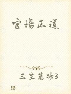 官场正道