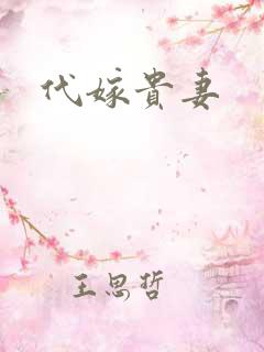 代嫁贵妻