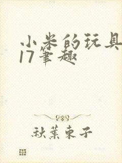 小米的玩具日记17笔趣
