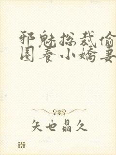 邪魅总裁偷心计圈养小娇妻