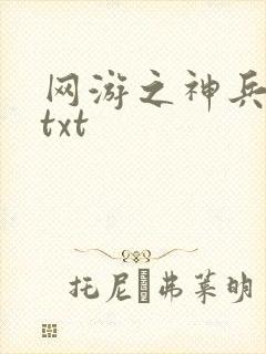 网游之神兵利器txt