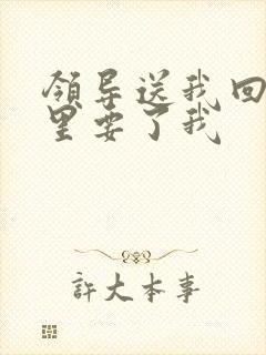 领导送我回家车里要了我