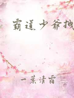 霸道少爷拽上我