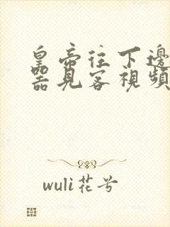 皇帝往下边塞玉器见客视频