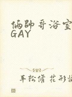 俩帅哥浴室互攻GAY