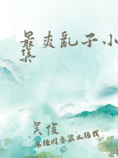 最爽乱子小说合集