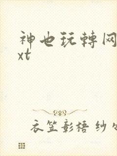 神也玩转网游txt