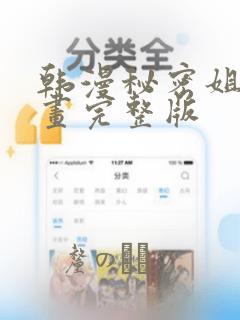 韩漫秘密姐弟漫画完整版