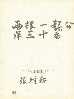 两根一起公憩止痒三十篇