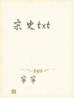 宋史txt