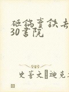 砸锅卖铁去上学30书院